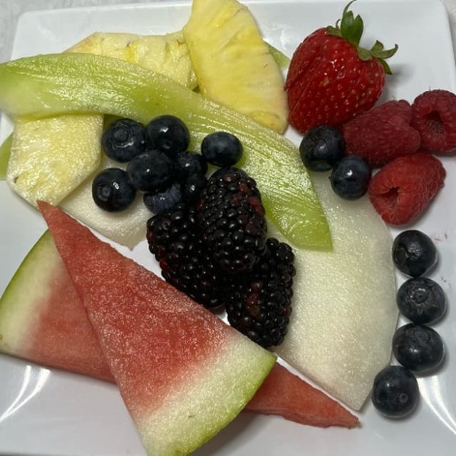 Fresh Fruit Plate.