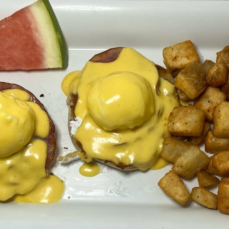 Delicious Eggs Benedict Awaits