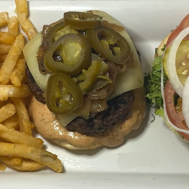 Some Like It Hot Burger.