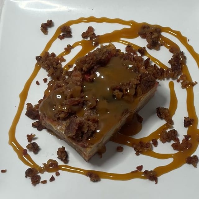 Homemade Traditional Bread Pudding.