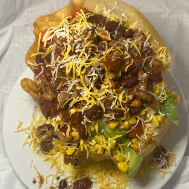 Chili Taco Salad.