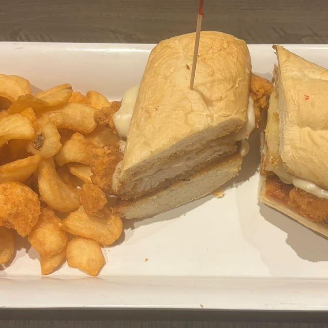 Fried Chicken Strip Sliders.