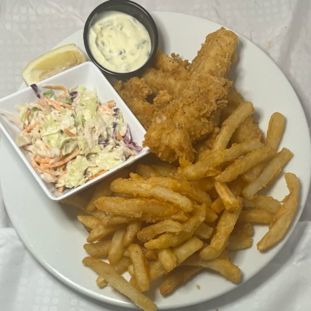 Fish and Chips.